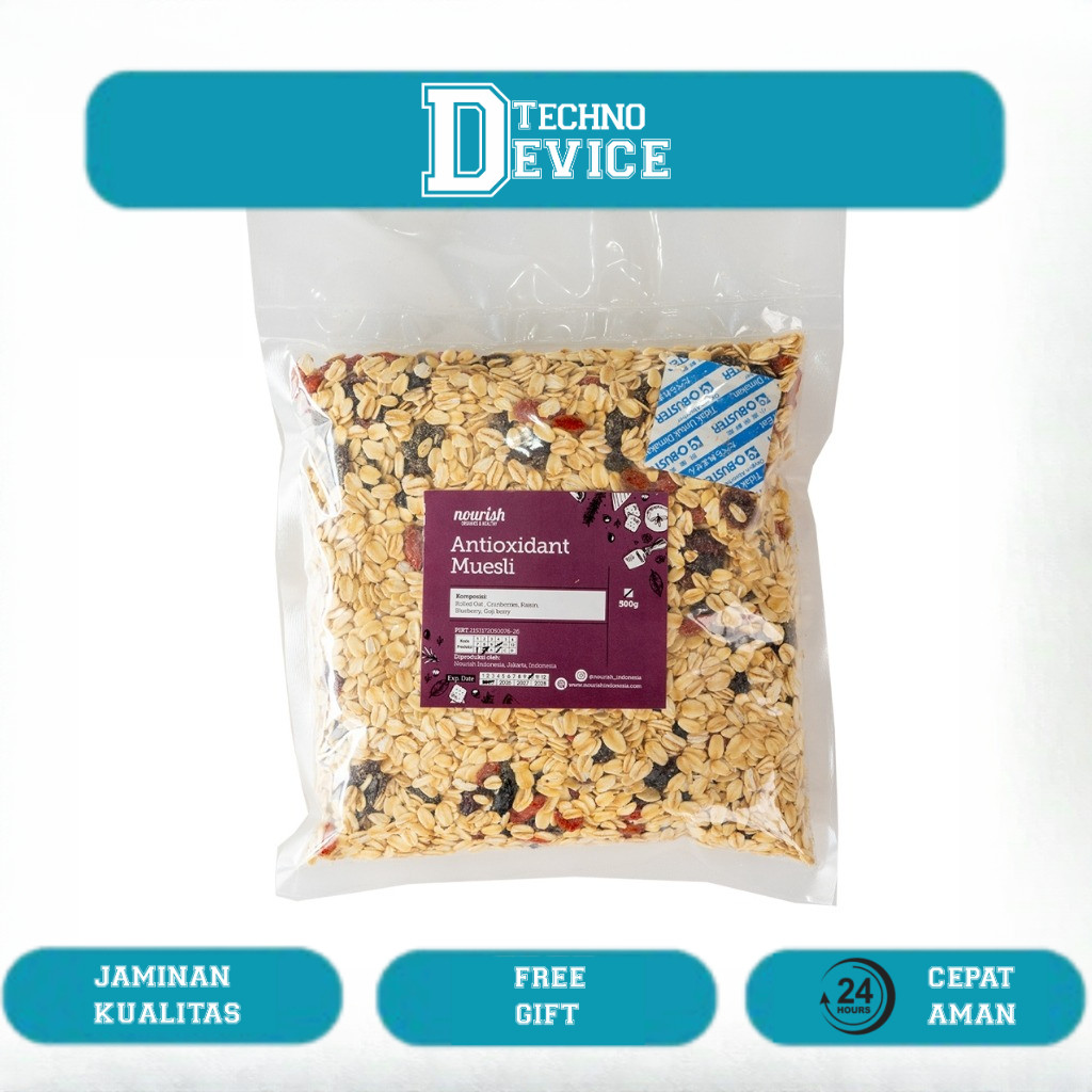 

Buy 1 Get 1 Free Antioxidant Muesli (500gr x 2Pc)