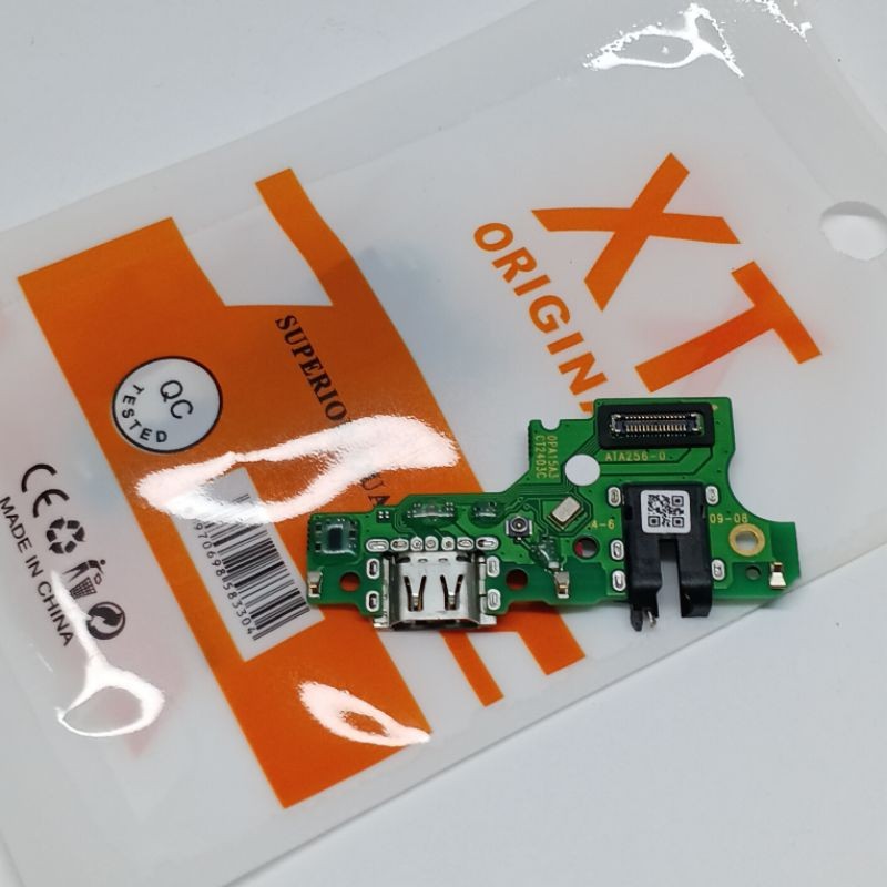 KONEKTOR CAS OPPO A15 FULSET IC  oryginal BARU PAPAN CAS