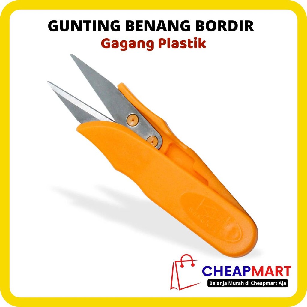 

OBRAL !!! GUNTING EAGLE PLASTIK gunting benang bordir cekris kain