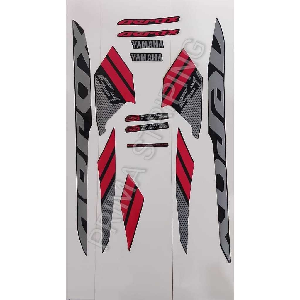 STRIPING STIKER MOTOR AEROX 2017