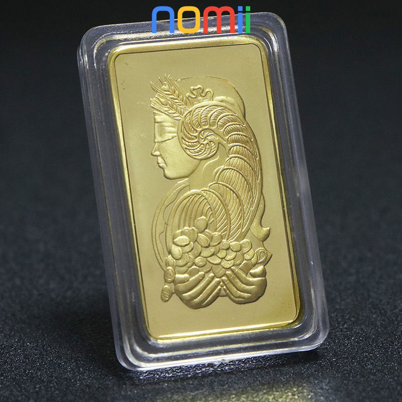 Logam Mulia 100 gram Fine Gold 999.9 Logo Bank Swiss Emas Replika Import