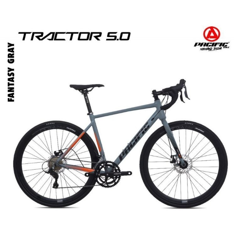Pacific Sepeda Balap Roadbike Tractor 5.0 dan 7.0 Size 48/50