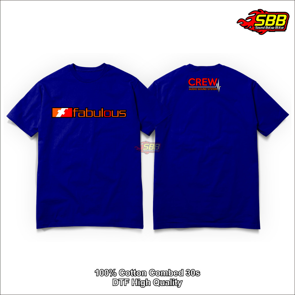 TERBARU ✅ KAOS FABULOUS ACR - KAOS AUDIO SOUND SYSTEM - SOUNDBALAPBLITAR #