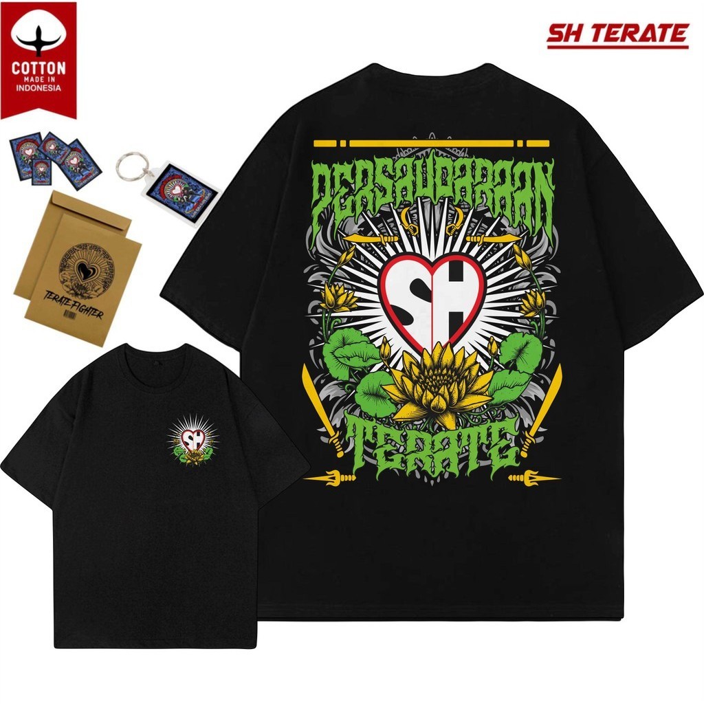 Kaos SH Terate SH IJO Kaos Raja Tega Terjal Setia Hati Terate PunkSHter