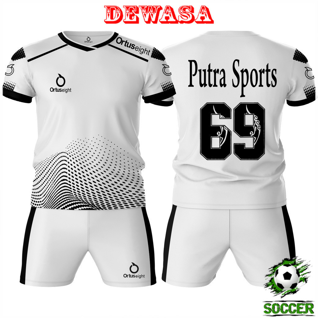 Pasang Nama Dan Nomor JERSEY FUTSAL  / JERSEY BOLA  / JERSEY PRINTING BISA  FREE NAMA PUNGGUNG DAN N