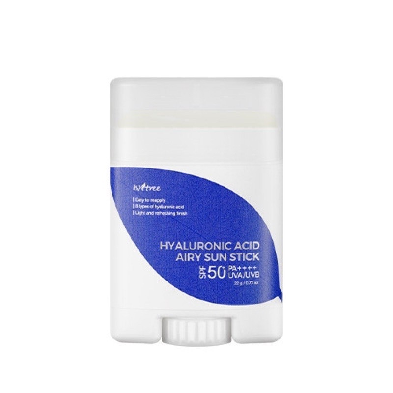 isntree hyaluronic acid airy sun stick 22gr