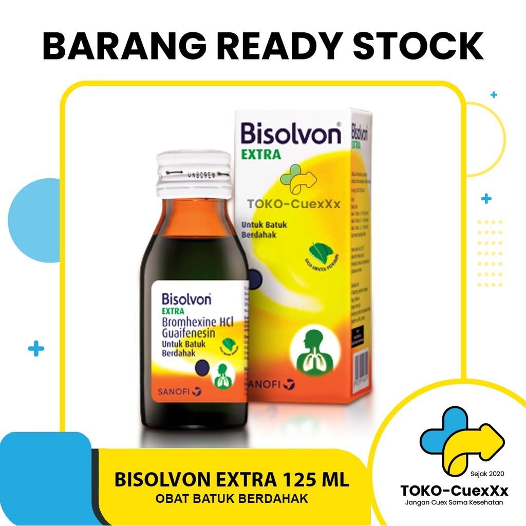 BISOLVON EXTRA 125 ML OBAT BATUK BERDAHAK
