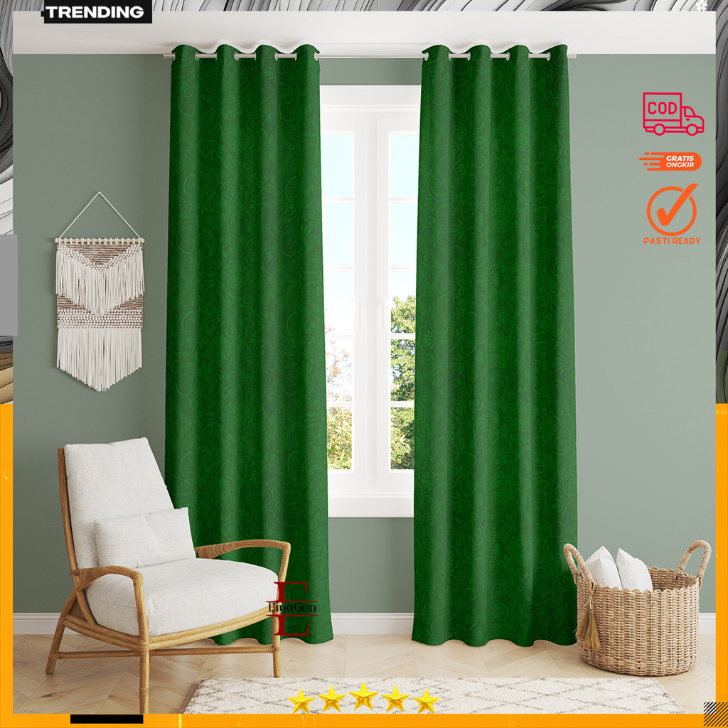 Gorden Emboss Smokring Polos Embos Tebal Horden smokring korden super cantik Gorden