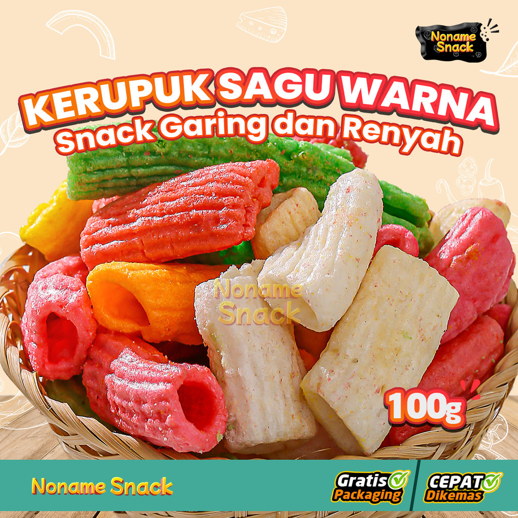 

NoName Snack - Krupuk Sagu Warna