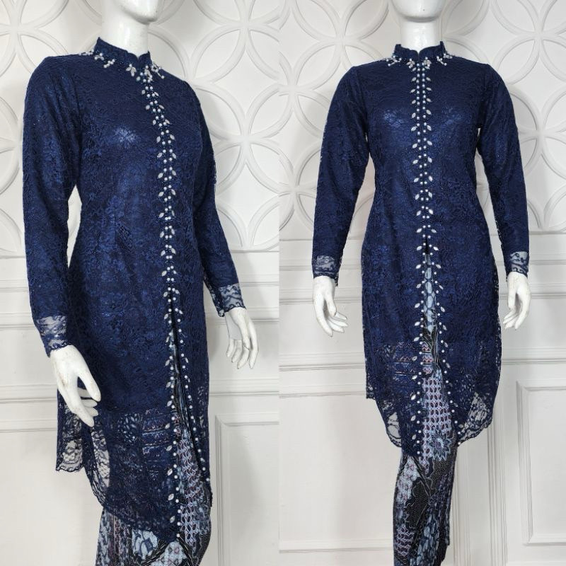 Apolo - KEBAYA PAYET MODERN - TUNIK BROKAT BUSUI MODERN - KEBAYA PESTA - KEBAYA TUNIK - KEBAYA WISUD