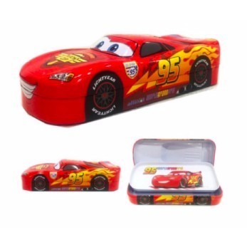 

TERLARIS! Kotak Pensil Cars McQueen / Kaleng Pensil Bentuk Mobil Pencil Case Car