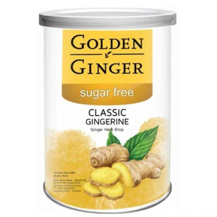 

PERMEN GOLDEN GINGER SUNNY VILLE SUGAR FREE CLASSIC GINGERINE 100 GR