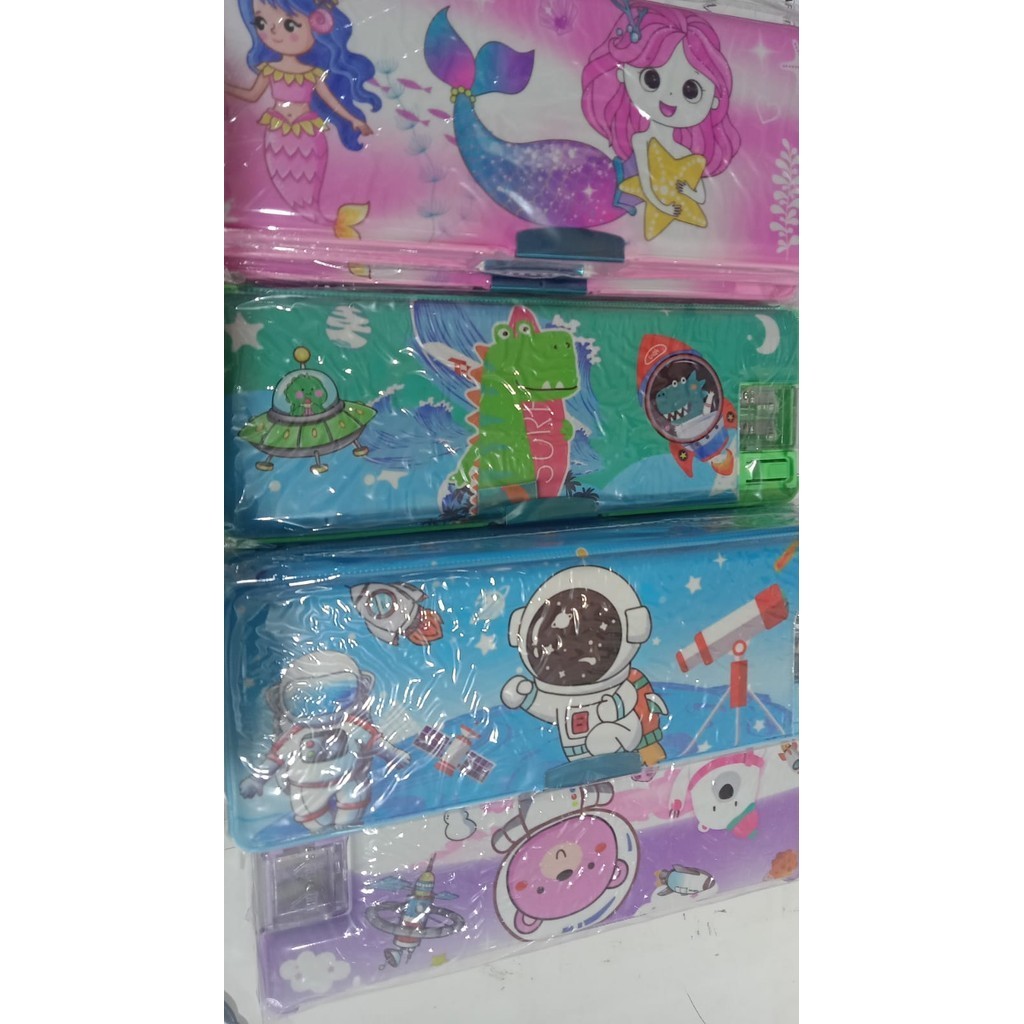 

Tempat Pensil+Rautan Pencil Case Magnet