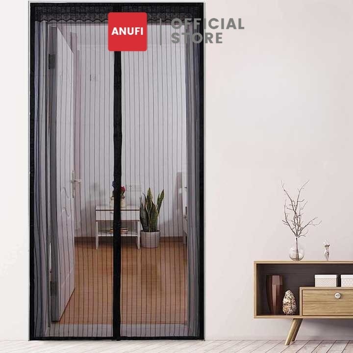 Tirai Magnet Anti Nyamuk Tebal Untuk Pintu & Jendela - Kelambu Jaring Nyamuk