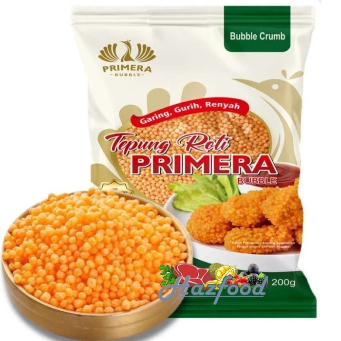 

Bubble Crumbs Primera Warna Orange 200 Gram