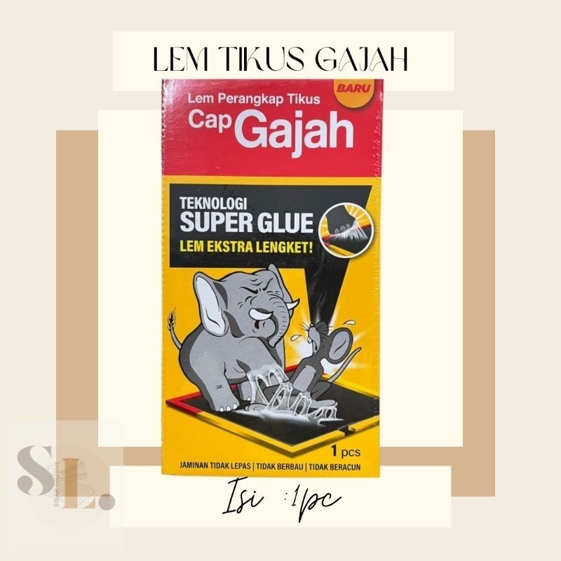 

LEM TIKUS PAPAN CAP GAJAH