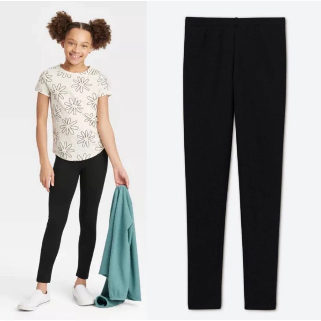 Legging Motif Polos Cat & Jack Celana Stretch