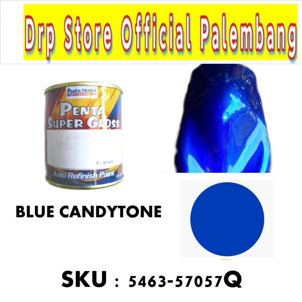 Cat Penta Super Gloss BLUE BIRU CANDY CANDYTONE 200 Gram