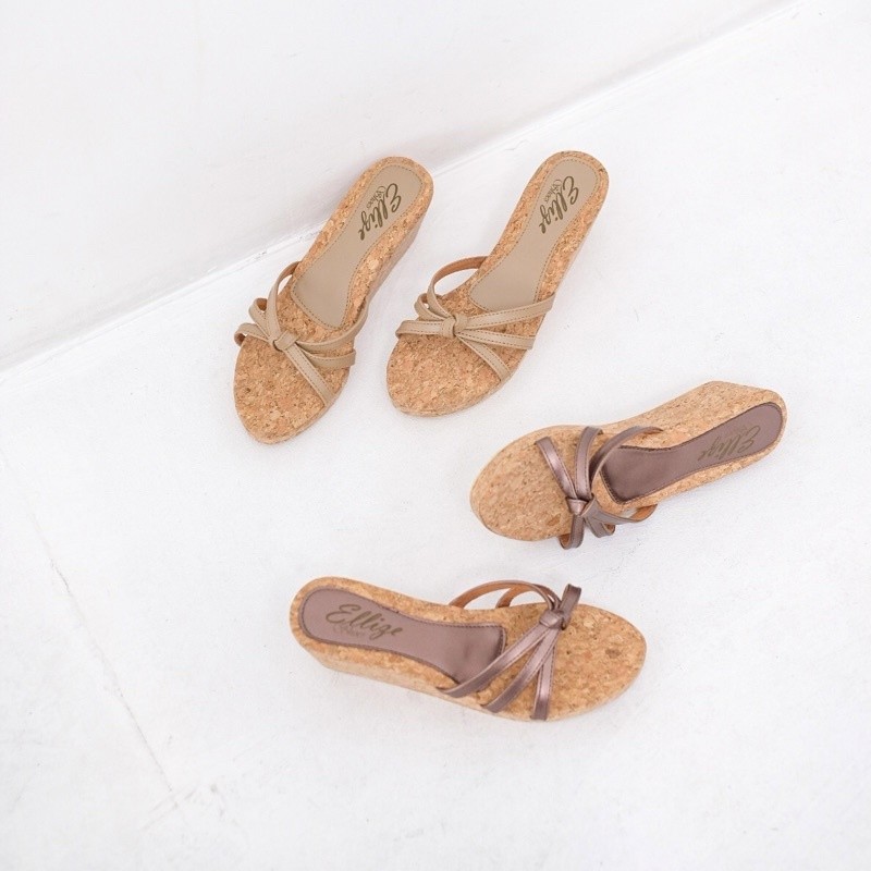 WEDGES WANITA CANTIK • ELLORA WEDGES