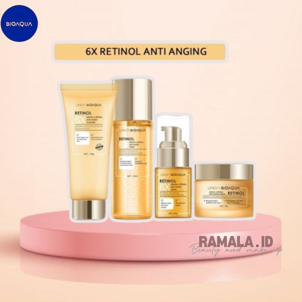 BIOAQUA 6X Gentle-A Retinol Anti Aging Paket Skincare Set