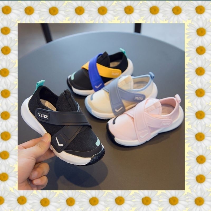 FR53WJ Vlike sneakers kids/sepatu sekolah anak laki laki dan perempuan/sepatu sekolah anak PAUD TK S