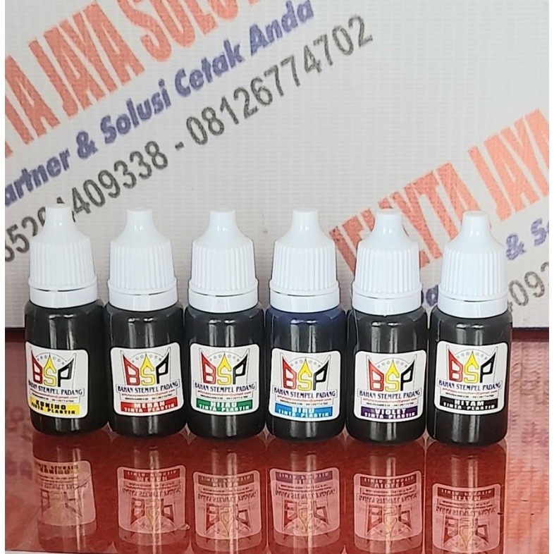 

TINTA STEMPEL FLASH PERMANEN PLASTIK PREMIUM 10 ML