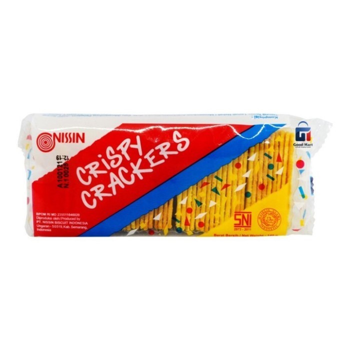 

Nissin Crispy Crackers Mini 140g Cemilan Murah dan Enak