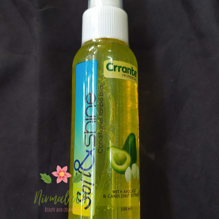 Crrante Profesional Soft & Shine Conditioner Tanpa Bilas 100ml/Vitamin Rambut/kondisioner /kondition