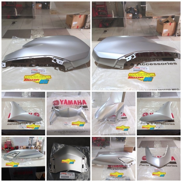 Paket Full Set Body Halus All New Nmax, Connected 2020-2022 Silver