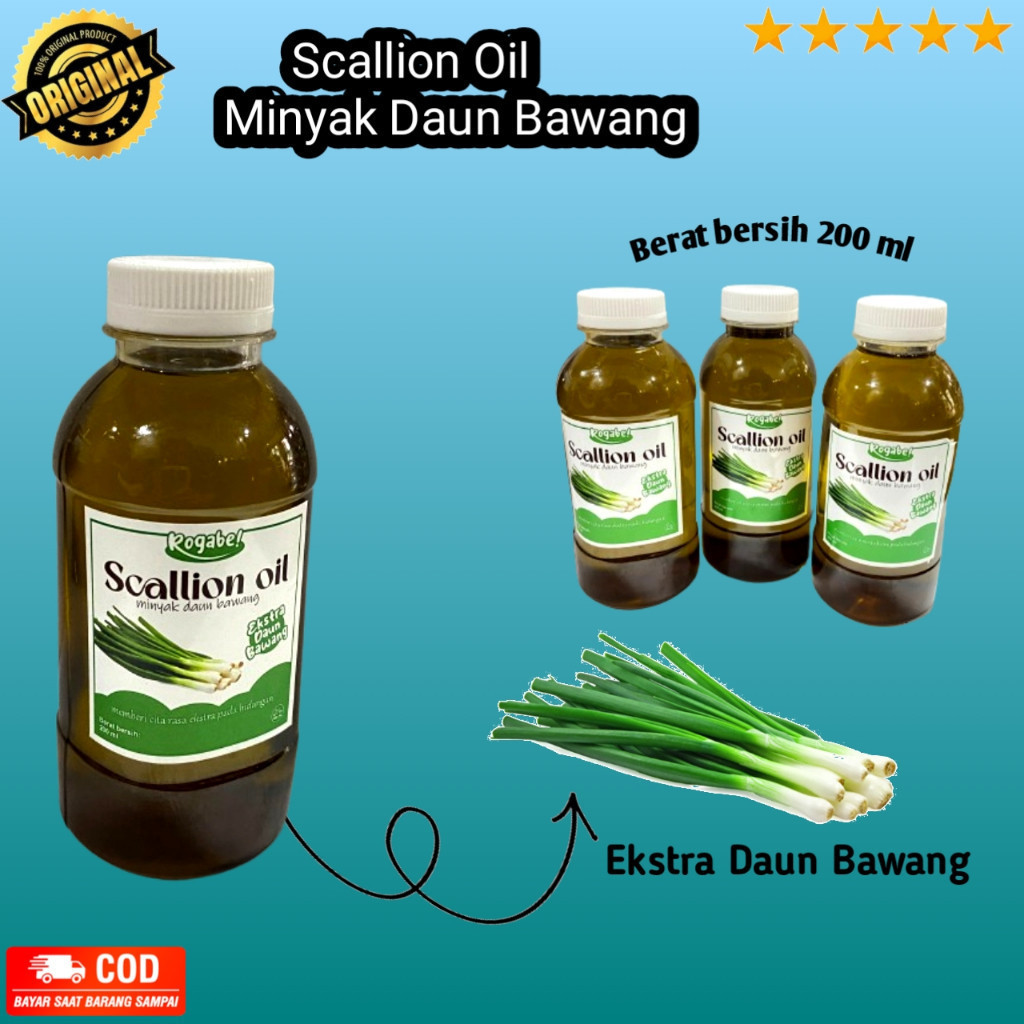 

Scallion Oil 200 ml 100% Original dan Alami - Minyak Daun Bawang - B S