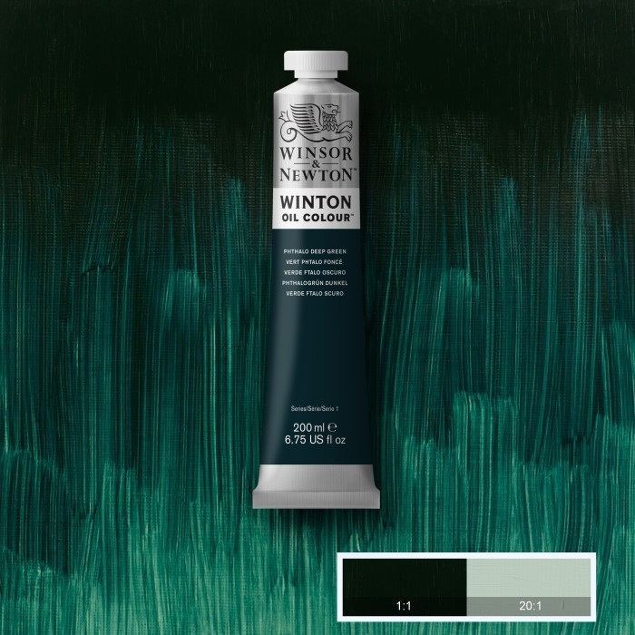 

promo ✨ -Cat Minyak Winsor & Newton Winton Oil Paint Color 200ml - 02 - PH DEEP GREEN