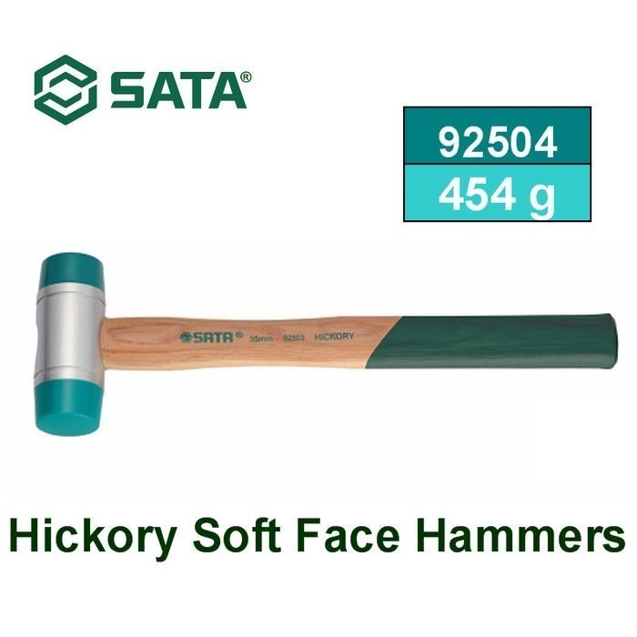 SATA 92504 Palu Hickory Soft Face Hammer 454G
