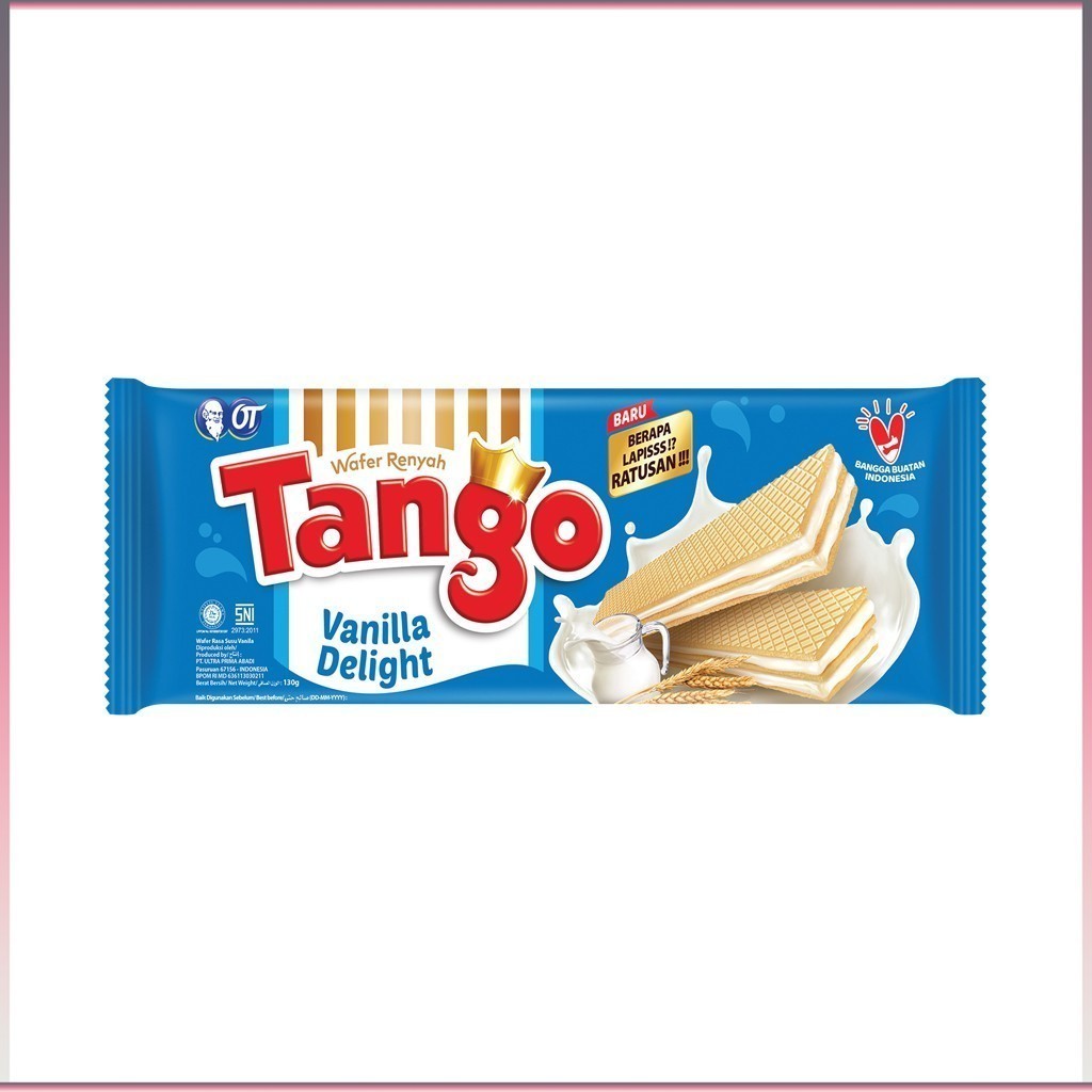 

WAFERS TANGO WAFER VANILLA 110G WAFER BISKUIT