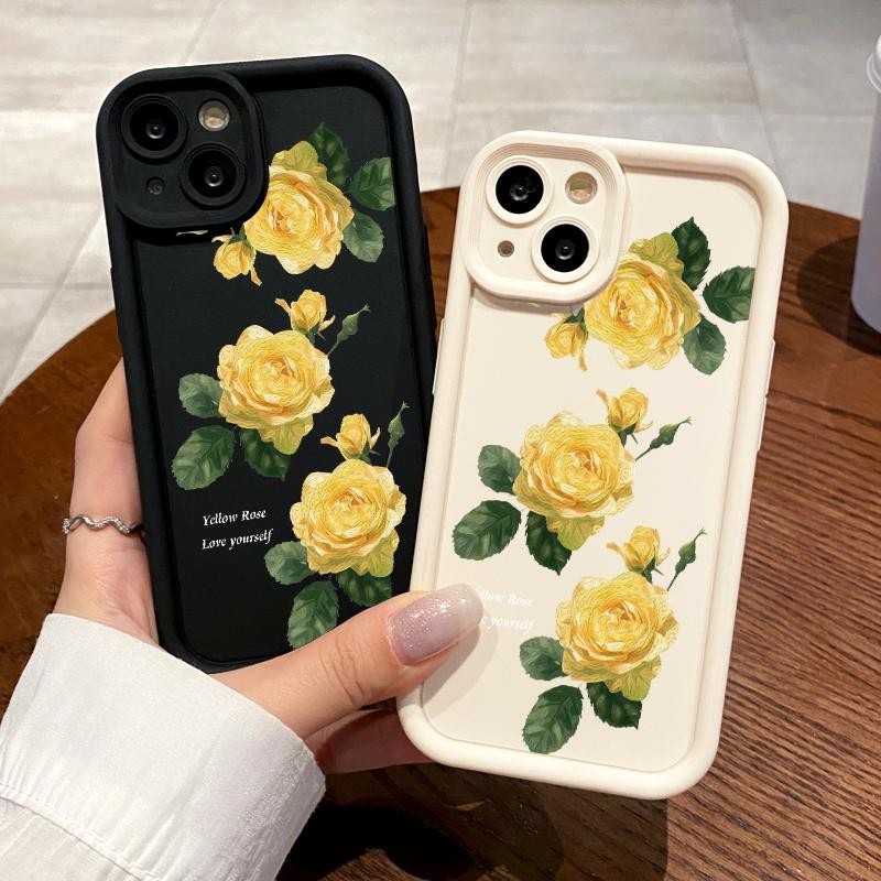 Soft Case For Samsung A05 A03 A03s A04 A04E A04s A05s Flower Flower Silicon Antishock Silicon Case