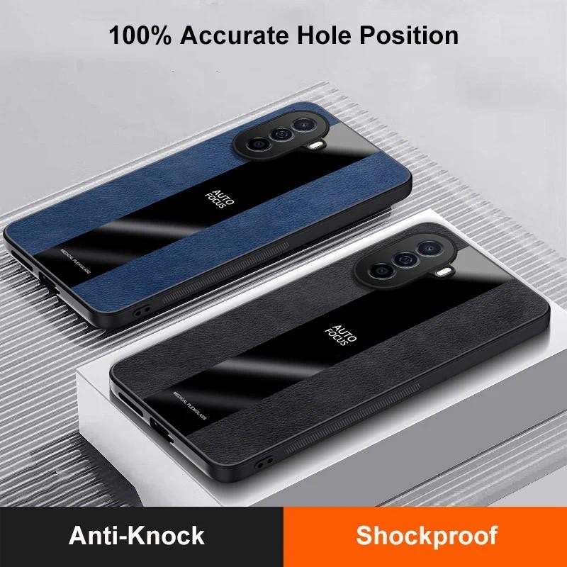 New Phone case Huawei Nova Y70 Plus Back Huawei Nova Y71 Y70 Coque Back cover Luxury Magnetic Silico
