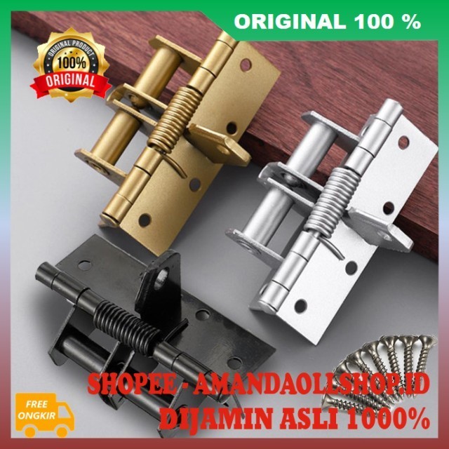 Engsel Penutup Pintu Otomatis Engsel Otomatis Buka Tutup Door Closer Otomatis 100% ASLI