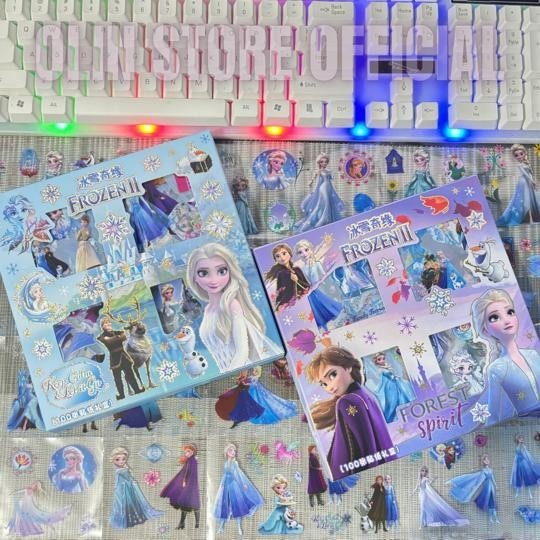

[RF] Sticker Disney Elsa Frozen Stiker Nono Momo Viral Aesthetic Isi 100