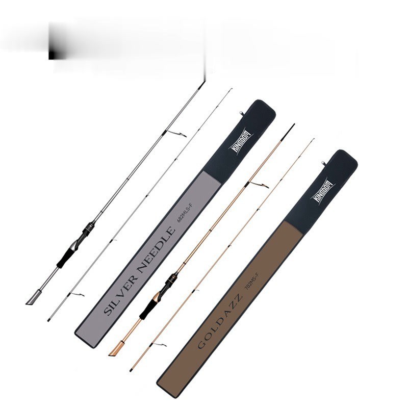 Kingdom Silver Needle Ultralight Carbon Spinning Casting Fishing Rod 1.95m 2.04m 2.13m 2.28m 2.44m 2