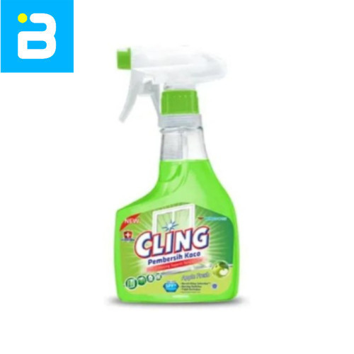 Cling Pembersih Kaca Apple Fresh 440ML