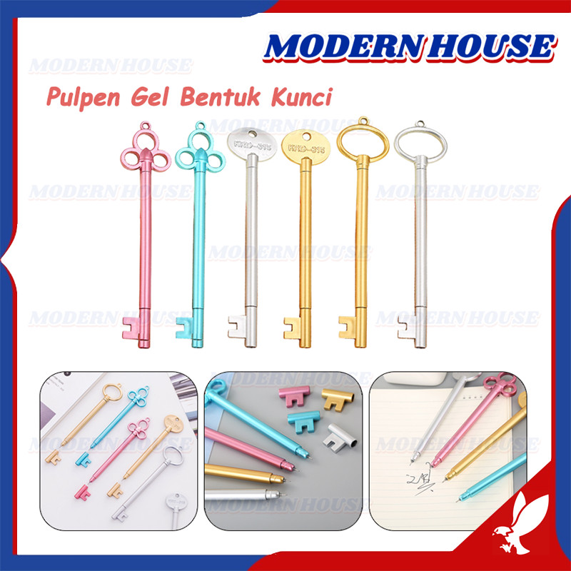 

Pulpen Gel key Pen Gel Kunci Classic Jel Key / Pena Kunci Classic / Pulpen Gel Bentuk Kunci
