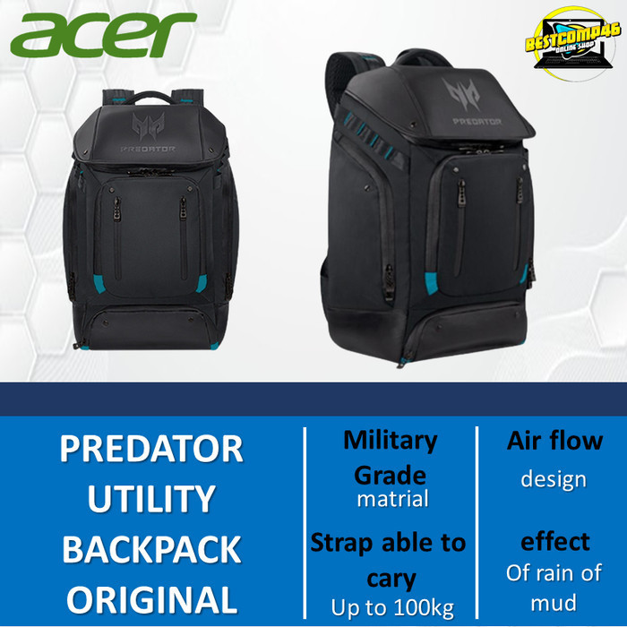 Bomeayy Tas Acer Predator Gaming Utility Backpack