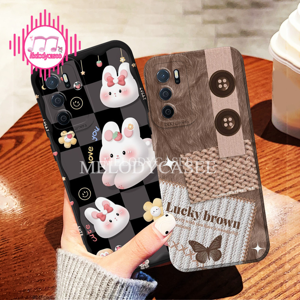 Oppo A16 A16s A54s Karakter B3ar Silikon Pelindung Casing Lentur Pro Kamera