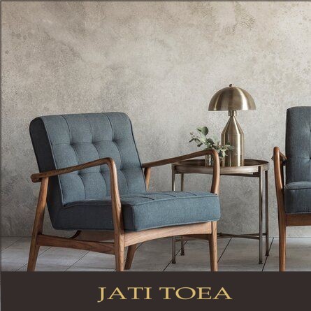 Sofa Single Sofa Santai Sofa Teras Sofa Cafe Sofa Outdoor  jati toea furniture