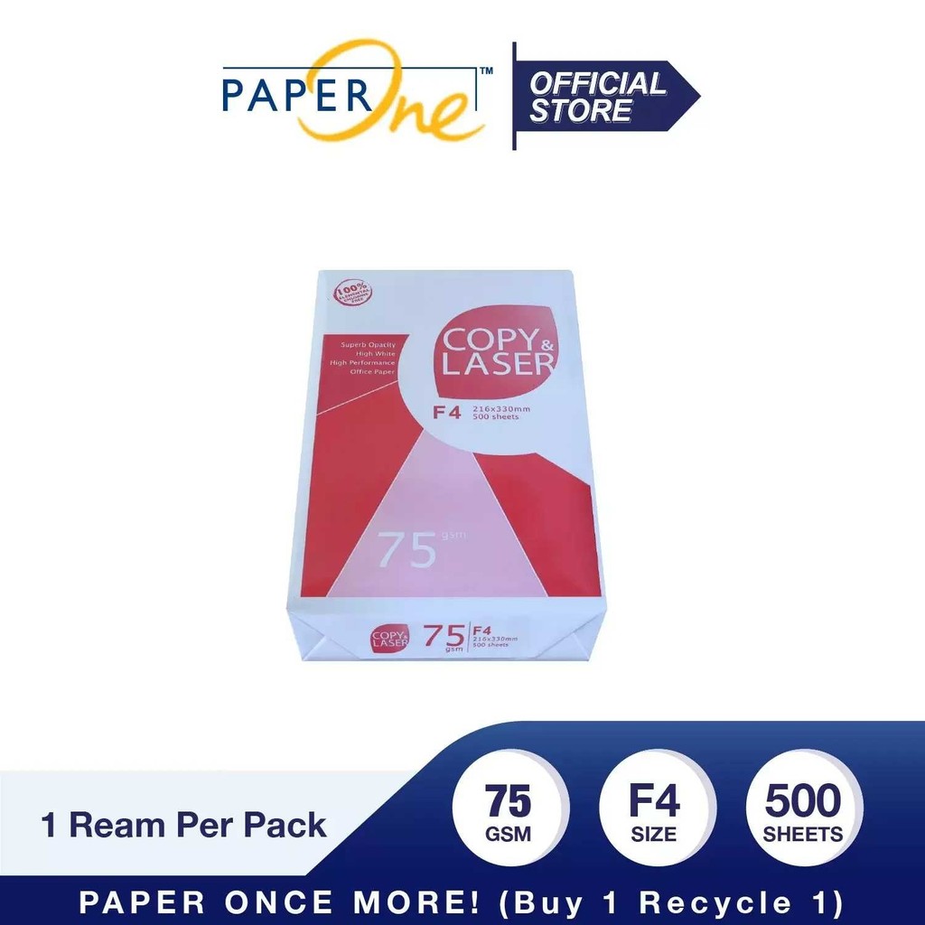 

Kertas HVS Fotokopi Copy n Laser 75 Gsm F4