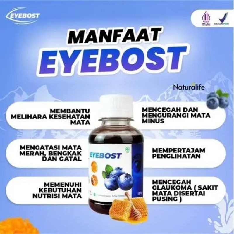 

PAKET Madu Eyebost Original Vitamin Mata