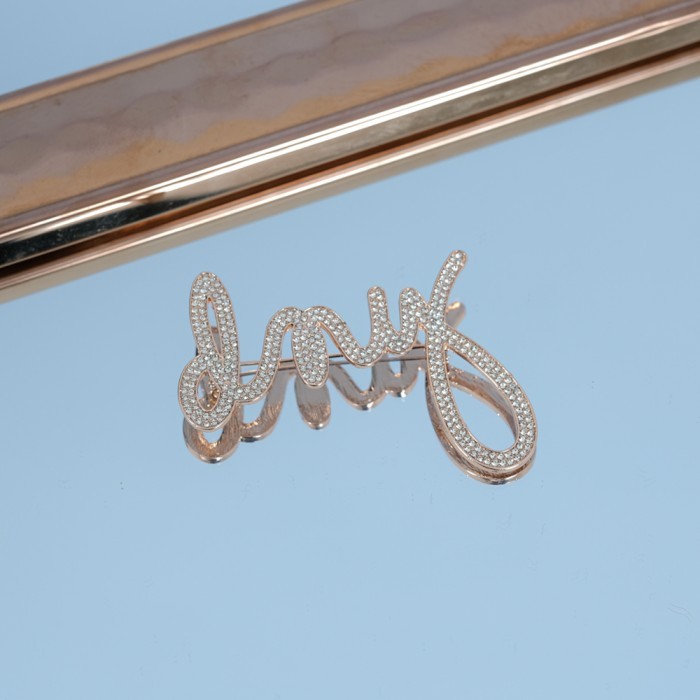 BROOCH DEENAY DAVINA ROSEGOLD (M)