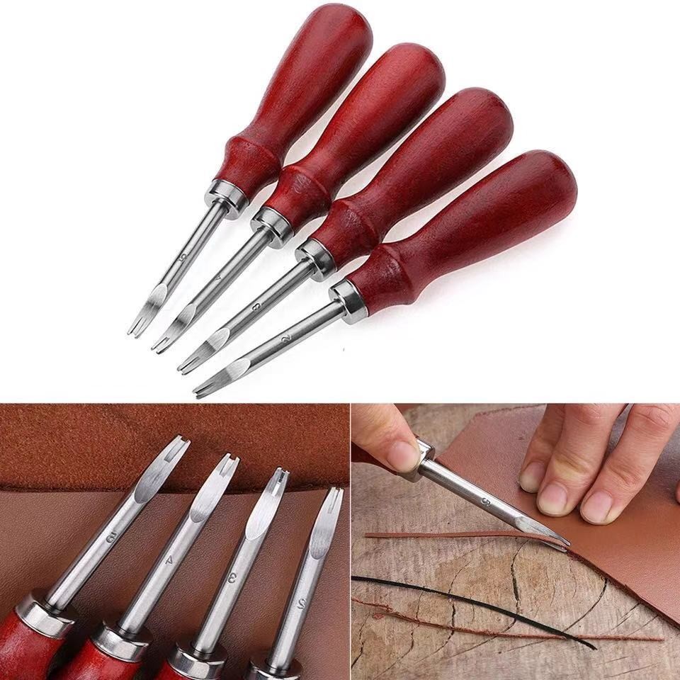 Tajam Kulit Tepi/beveler Edge Skiving/alat Grooving /alat Diy Handmade/leather Beveler Leather Tools