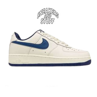 Sepatu Sneakers Nike Air Force 1 Low Beige/Cream Navy