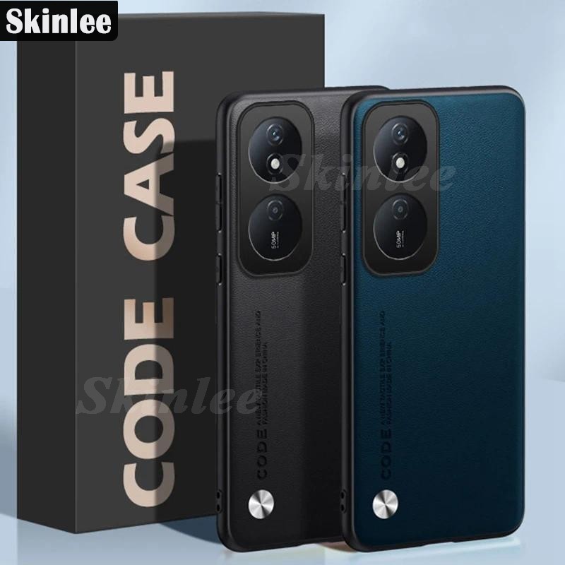 Casing Honor X7B X7A Carbon Fibre Leather TPU Silicone Shockproof Protection Phone cover For Honor X