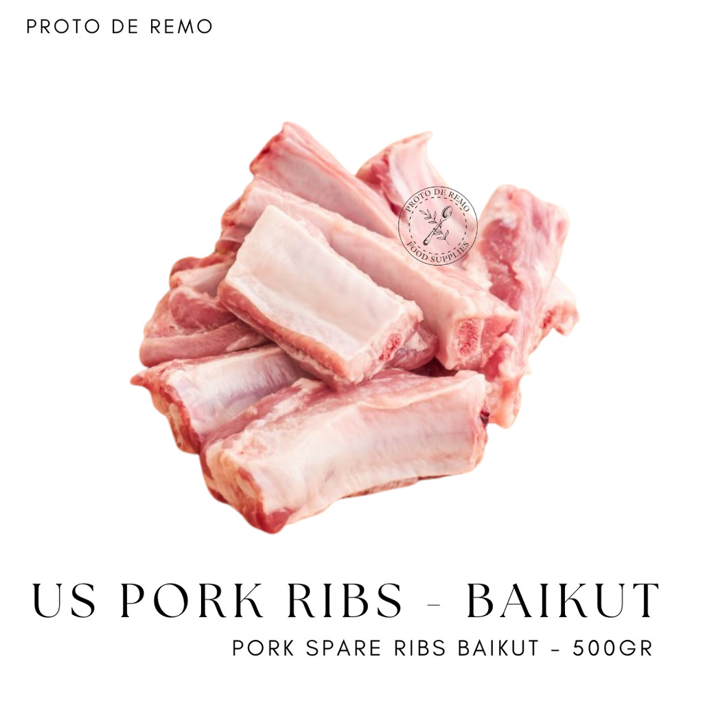 

Pork Spare Ribs | Daging Iga Babi Baikut - 500gr